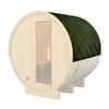 ALEKO SB4SHINGLERF Weather-Resistant Bitumen Roof Shingles for 60 x 72 x 75 Inch Cedar or Pine Sauna - Green Color