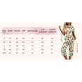 thumbnail image 5 of MINTREUS Womens Pajamas Short Sleeve Sleepwear Tops and Capri Pants Pjs Print Pajama Sets S-2XL, 5 of 7