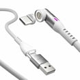 thumbnail image 3 of Statik 360 Pro Universal Magnetic Charge/Sync Cable 6.6 ft White, 3 of 5