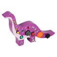 thumbnail image 2 of Runquan Montessori Busy Board with LED Light Dinosaur Preschool Activities Cognitive Toy, 2 of 8