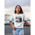 thumbnail image 2 of Your Path Manga Style Shaped T-Shirt Women -Image by Shutterstock, Female XX-Large, 2 of 4