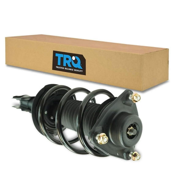 TRQ Front Left Complete Strut & Coil Spring Assembly Drivers Side Fits Select 2010-2012 Subaru Legacy