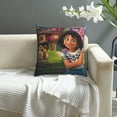 thumbnail image 5 of Encanto Throw Pillow Covers, Anime Pillow Cases, Cushion Covers 18 X 18 Inch Square Pillow Protectors For Sofa Couch Bedroom Car Chair Home Decor, 5 of 9