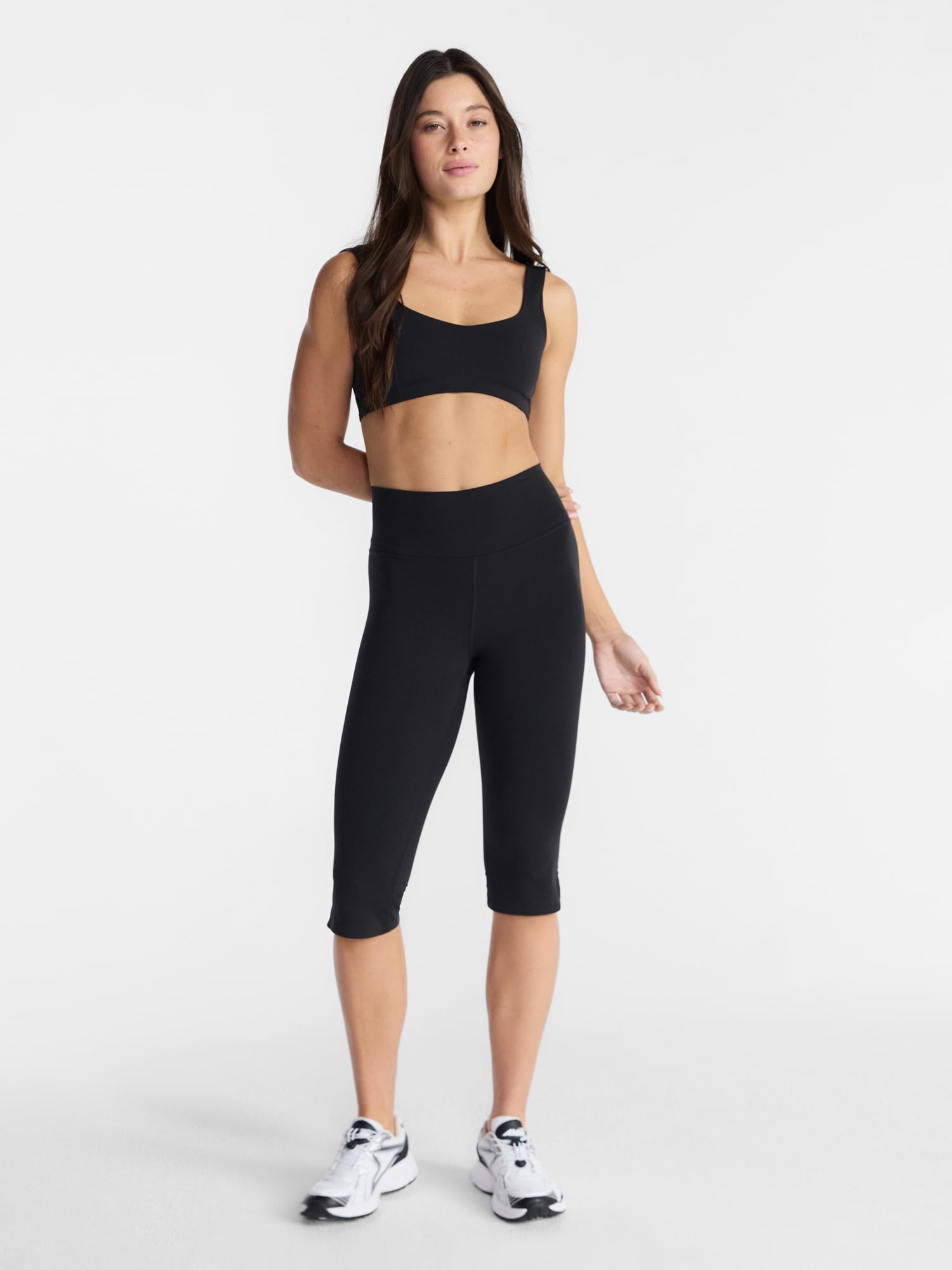 Avia Women's and Women's Plus SoftSculpt Cross Back Sports Bra, Sizes XS-4X