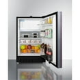 thumbnail image 5 of Summit ALRF49BIF 20 in. Built-In Refrigerator Freezer, Panel-Ready & Black, 5 of 5