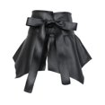 thumbnail image 4 of Cinturón de cintura ancha de las mujeres Cinturón de vestimenta de decoración suave para compras diariamente Negro, 4 of 8
