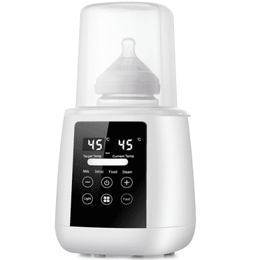 Baby Bottle Warmer,6-in-1 Baby Milk Warmer with Smart Temperature Control, Breastmilk Warmer, Fast Baby Food Heater, Steam Sterilizer