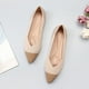 thumbnail image 5 of Zapatos planos para mujer Tejido de punto Punta puntiaguda Pisos Mujeres Envío gratis, 5 of 5