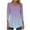 Navy 1, variant on Women's Blouses Shirts Summer Casual Printing Plus Size Round Neck 3/4 Sleeve T-shirt Blouse Tops Work Tunic Party Going Out Dressy