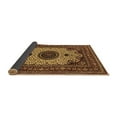 thumbnail image 2 of Ahgly Company Indoor Square Medallion Brown Traditional Area Rugs, 8' Square, 2 of 4