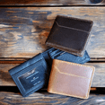 thumbnail image 3 of Denali Leather Bifold Leather Wallet Mens Leather Wallet, 3 of 12