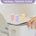 thumbnail image 3 of KAKOWELY Thermal Printer Paper 8 Rolls Thermal Printer Paper Thermal Paper Rolls Mini Printer Paper Thermal Sticker Labels Thermal Roll Mini Printer Thermal Printer Paper Rolls, 3 of 5
