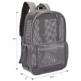 thumbnail image 6 of BKSDUEH Heavy Duty Mesh Backpack, See Through College Backpack with Padded Shoulder Straps for Swimming, Outdoor Sports, 6 of 8