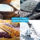 thumbnail image 5 of Funda para parabrisas de coche, protección universal contra heladas, anti-UV, nieve, hielo, lluvia y sol, plegable., 5 of 5