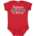 thumbnail image 3 of Inktastic Future Pit Crew Racing Flags Boys or Girls Baby Bodysuit, 3 of 5
