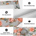 thumbnail image 6 of Red Rose Outdoor Rug for Patio/Deck/Porch, Non-Slip Large Area Rug 6 x 9 Ft, Farmhouse Romantic Botanical Floral Vines Indoor Outdoor Rugs Washable Area Rugs, Reversible Camping Rug Carpet Runner, 6 of 8