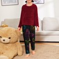 thumbnail image 6 of Gukieu Butterfly Print Youth Home Trousers, Elastic Waistband with Pockets for Home and Outing, Suitable for Children Aged 5-16-Small, 6 of 6