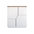 thumbnail image 1 of Ilios Innova | Mueble Organizador Multiusos Blanco Moderno con Puertas Push to Open, Diseño Futurista de MDF y Melamina, para Sala, Recámara u Oficina., 1 of 9