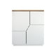 thumbnail image 1 of Ilios Innova | Mueble Organizador Multiusos Blanco Moderno con Puertas Push to Open, Diseño Futurista de MDF y Melamina, para Sala, Recámara u Oficina., 1 of 9
