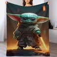 thumbnail image 4 of Theme Anti-Pilling Flannel Blanket Soft Lightweight Plush Fuzzy Cozy Luxury Blanket for Home and Kitchen Use – Perfect for Kids and Adults 40"*60"(100cm*150cm), 4 of 6