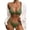 Army Green, variant on Women's Two Piece Swimsuit Ribbed Trim Solid Color Bikini Set for Swimming Beach Pool Summer,Army Green,S