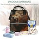 thumbnail image 5 of Easygdp Cool Flame Lion A para Bolsa de Bebé de Gran Capacidad con Múltiples Bolsillos, Bolsa de Pañales para Padres, Bolsa de Viaje Organizada y Elegante, 5 of 6
