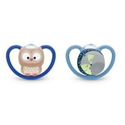 Nuk Pacifier Space 18-36 Months 2pk Kt