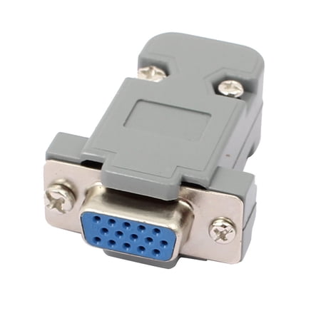 DB15 15 Pins 3 Rows VGA Female Converter Connector Adapter w Plastic Shell price history on PriceWatchPro