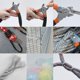 thumbnail image 3 of Kit de Alicates para Anillos de Cerdo Xeeloerwaai con 600 Anillos Galvanizados, 3 of 8