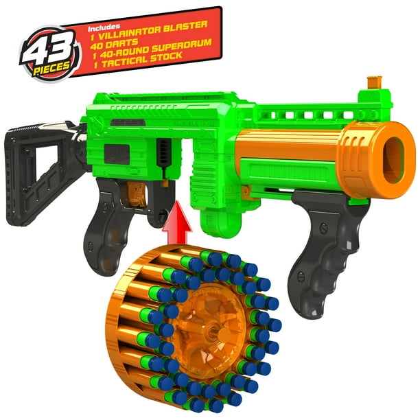 Adventure Force Villainator Foam Dart Blaster for Playgrounds