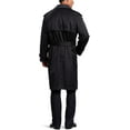 thumbnail image 2 of Hart Schaffner Marx Men's Burnett Trench Coat, Black, 42 Long, 2 of 3