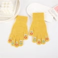 thumbnail image 1 of Ganfancp Divertido Fuga Dedo Guantes Pares Touchscreen Stretch Knitted Warm Windproof Solid Color Mitones para Hombres y Ofertas Del Día Liquidación Un Par de Guantes., 1 of 2