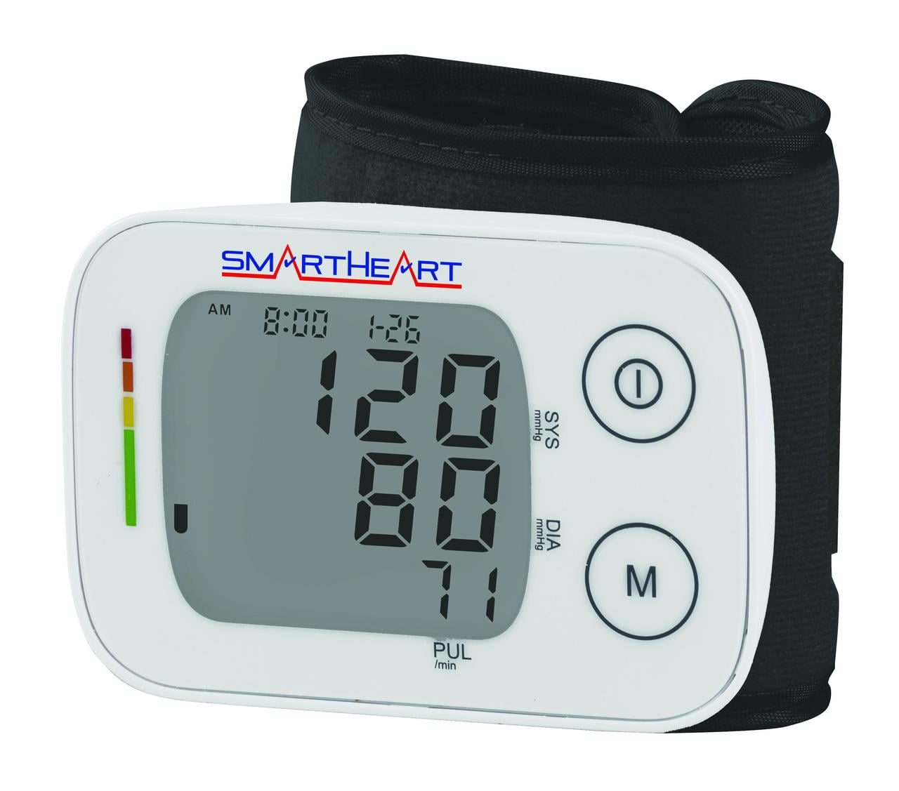  HoMedics Blood Pressure Monitor, Automatic Wrist Blood Pressure  Machine with Easy One-Touch Operation, Stores up to 30 Readings for 2  Users, Attached Blood Pressure Cuff and Storage Case Included : Health