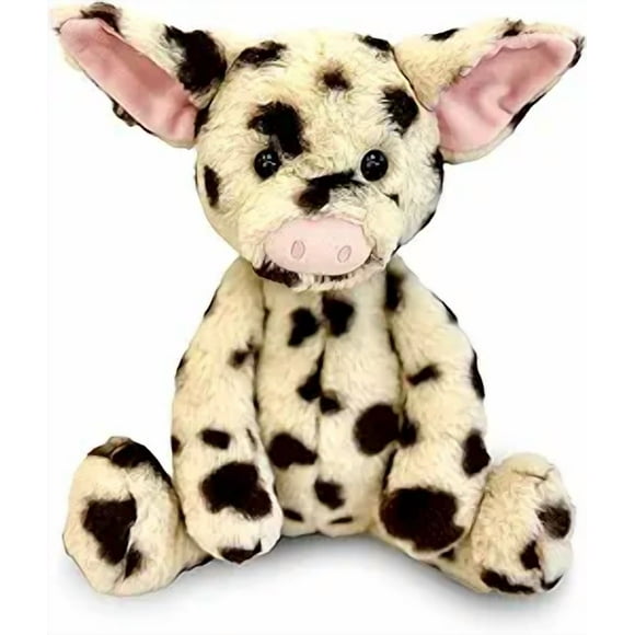World's Softest Plush Spots Piggy, Lushee, Large, 16" Stuffed Animal