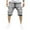 Gray, variant on Mgmyaa Men's Cargo Shorts Drawstring Elastic Waist Summer Outdoor Shorts Daily Loose Straight Shorts with Multi Pockets
