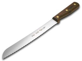 Case XX Solid Walnut Kitchen Knife Set, Stainless Steel Blades, Full Tang, 9-Piece