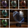 thumbnail image 3 of YSITIAN 3D Night Light for Boys Football Illusion Lamp USB Touch 7 Color Changing Bedroom Table Lamp Birthday Gift for Kids E1116-112, 3 of 8