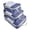 Navy Blue, variant on VKLU 3 Set Compression Packing Cubes, Expandable Suitcase Organizers, Water-Resistant 600D Nylon Gear Bags, Lightweight Tidy-up Kit for Travel, Emerald Green