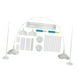 thumbnail image 1 of Kit de soporte de columna de globos Kit de arco de globos Accesorios de fiesta Globo de fondo 12 secciones, 1 of 9