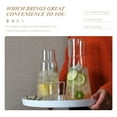 thumbnail image 2 of 1 Set of Household Water Carafe Multi-function Bedside Carafe Convenient Glass Carafe, 2 of 8