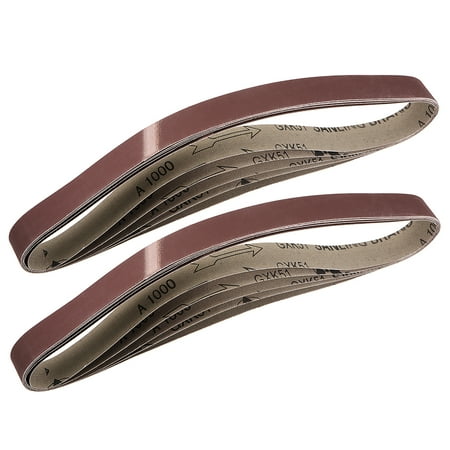 

1-inch X 30-inch Sanding Belt 1000 Grits Sand Belts for Belt Sander 10pcs