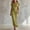 Green, variant on Women's Satin Midi Dress Hollow Out Backless Spaghetti Strap Short Sleeve Slim Elegant French Style Dress Summer Wedding Guest Maxi Dresses