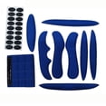 thumbnail image 4 of Almohadilla de barbilla moldeada por prensado en caliente para forro de casco de montar, almohadilla interior de esponja para casco de bicicleta y motocicleta, 4 of 5