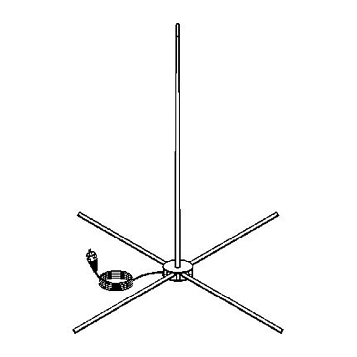Heavy-Duty Antenna 3//4 Wave Black Firestik KW7B 7/' 213Cm