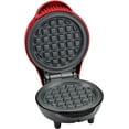 thumbnail image 4 of Kitchen Selectives Electric Mini Waffle Maker, Red, 4 of 6