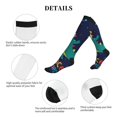 thumbnail image 5 of Pofeuu Dinosau Space Explorer Print Compression Socks for Women & Men Circulation - Best Support for Nurses,Running,Athletic,Sports, 5 of 7