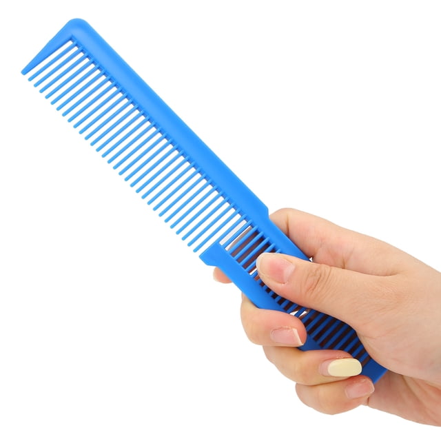 Pocket Comb, Rounded Comb Teeth Hairdressing Comb Smooth Delicate Electroplating Process Comfortable for Hair Salon Black,White,Blue,Orange,Purple