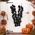 thumbnail image 5 of 6FT Black Maple Leaf Garland Artificial Fall Vine Halloween Thanksgiving Christmas Decor for Home Wedding Party Fireplace Mantel Indoor Outdoor Hanging Wall Decoration, 5 of 6