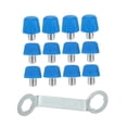 thumbnail image 1 of 12 piezas de clavos de repuesto para botas de fútbol, ​​clavos roscados antideslizantes Azul, 1 of 7