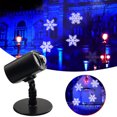 thumbnail image 1 of LED Christmas Light Moving White Snowflake Spotlight 4W LED Landscape Projector Lamp Light for Holiday Christmas Tree Garden Patio Stage House Decoration, 1 of 7